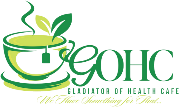 Gladiator of Health Cafe logo