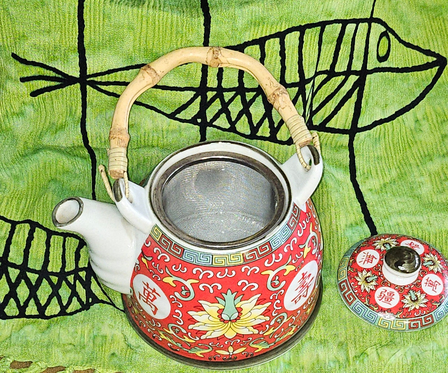 Asian teapot