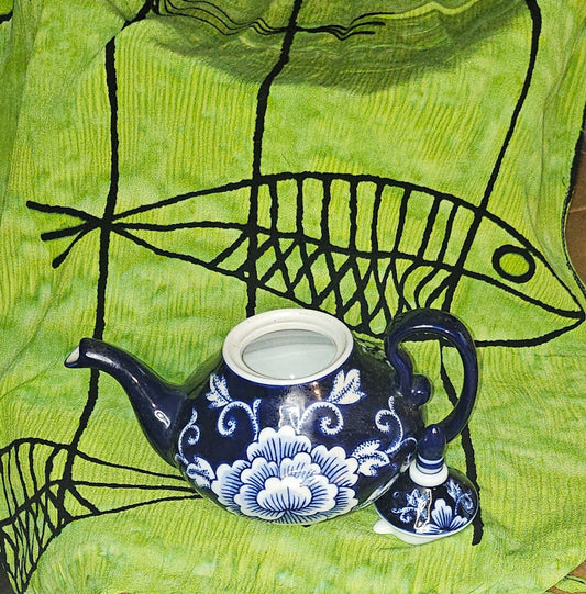 Hand Painted Tea Pot
